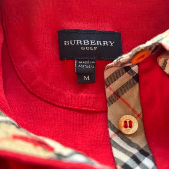 Burberry Ladies Vintage Golf Top - Size Medium - Picture 4 of 10